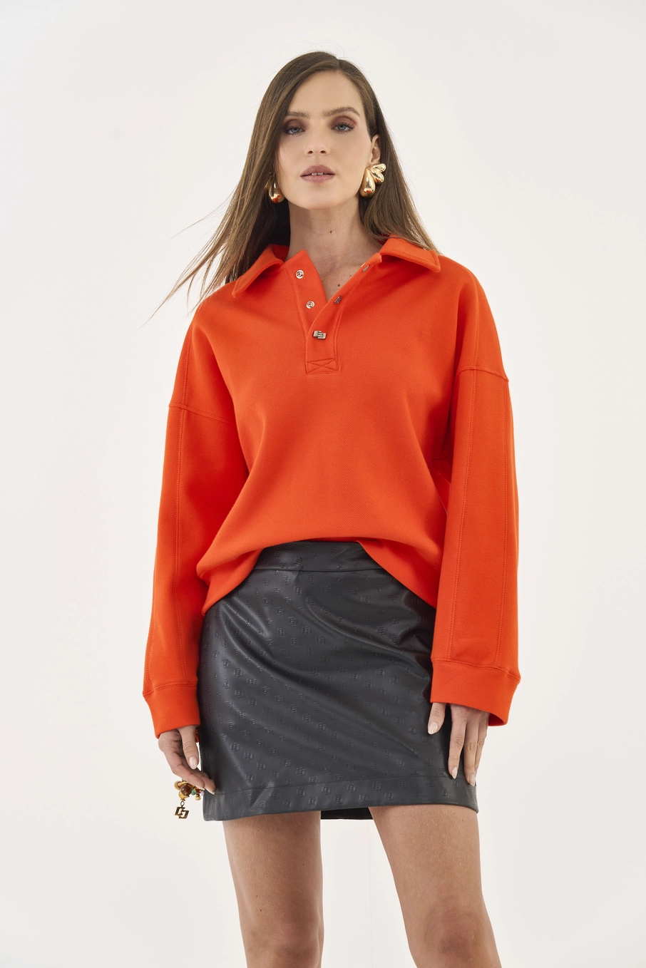 Blusão Colcci Laranja