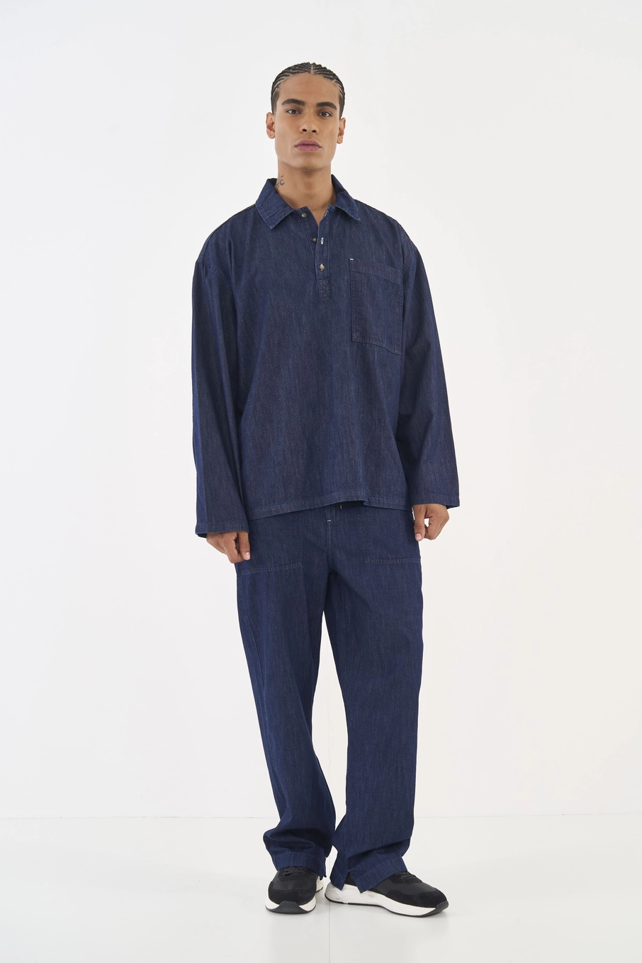 Blusão Comfort Jeans Masculino Índigo