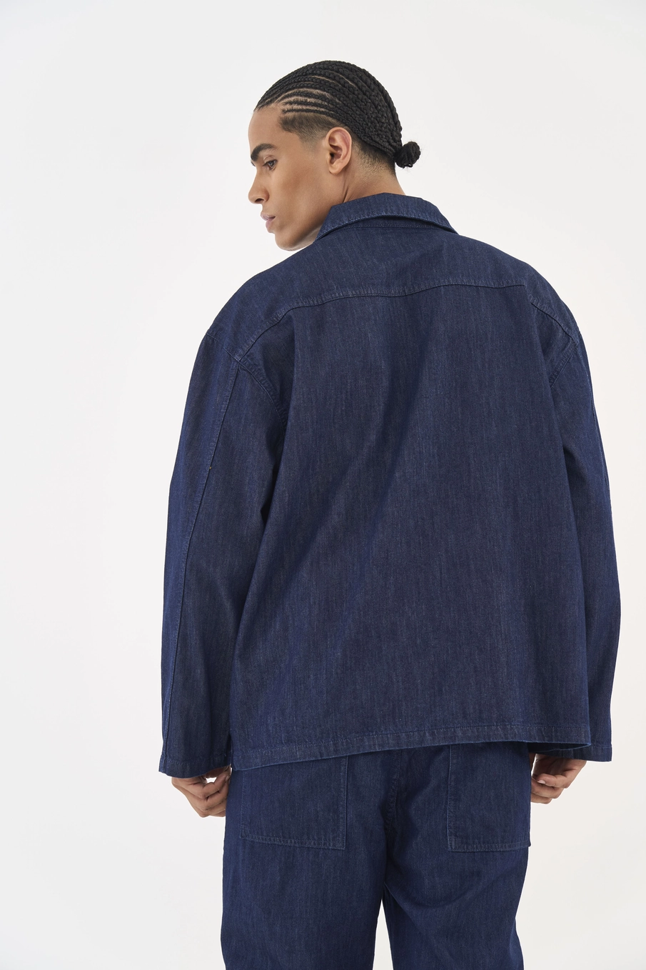Blusão Comfort Jeans Masculino Índigo