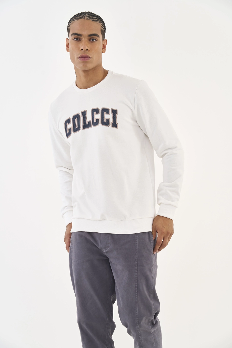 Blusão Slim Com Estampa Em Logo Off Shell