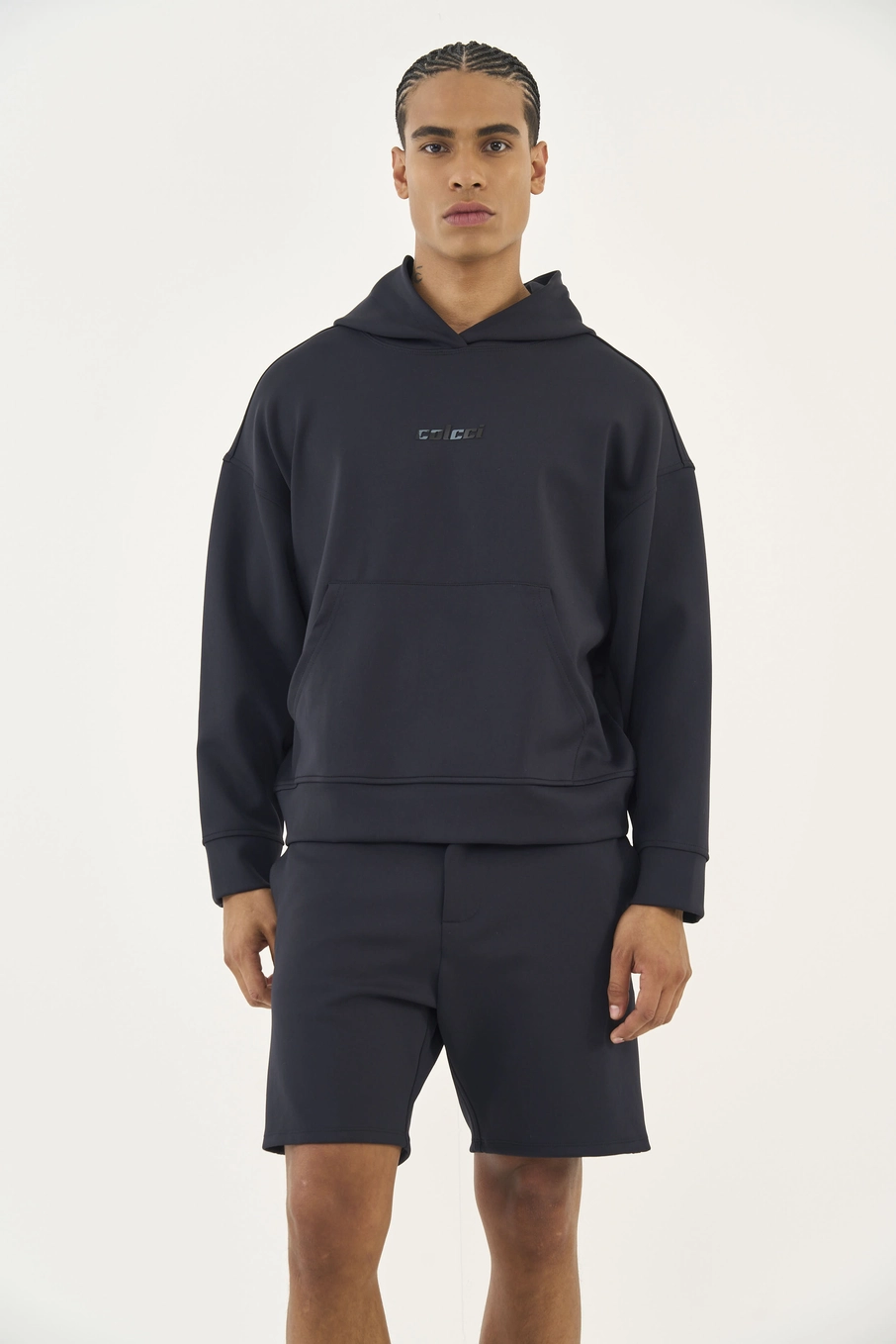 Blusão Ultra Comfort Com Capuz Preto