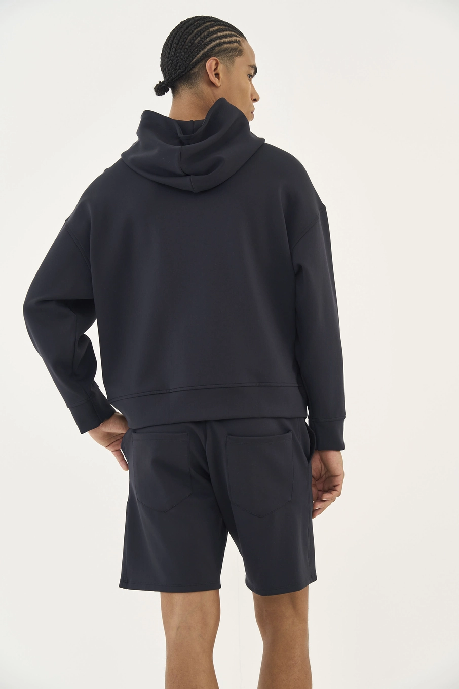 Blusão Ultra Comfort Com Capuz Preto