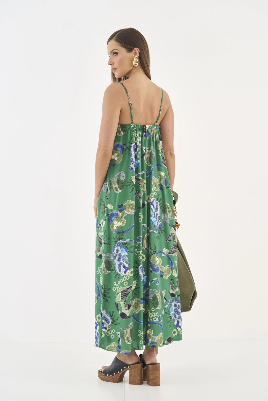 Vestido Estampado Solto Estampados