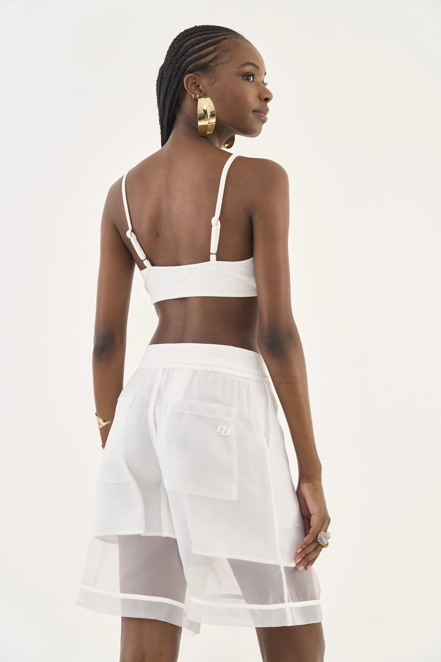 Top Slim Estruturado Off Shell