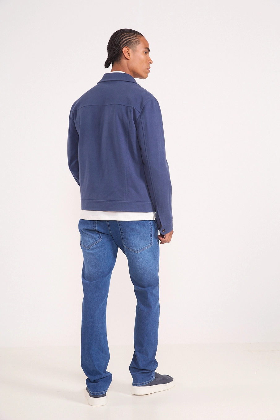Jaqueta Masculina Techno-alfaiataria Azul