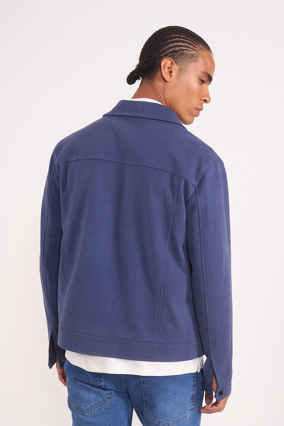 Jaqueta Masculina Techno-alfaiataria Azul