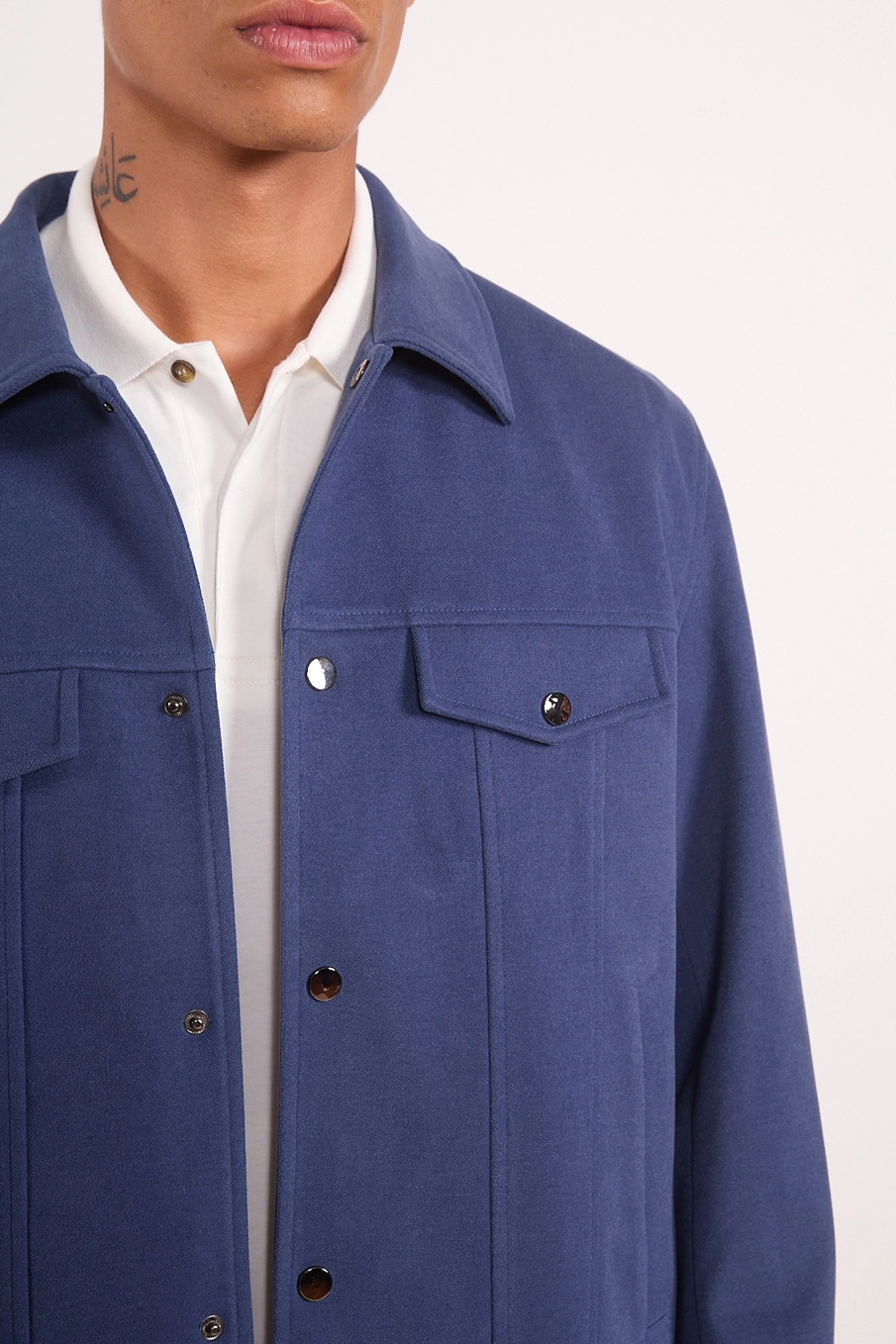 Jaqueta Masculina Techno-alfaiataria Azul