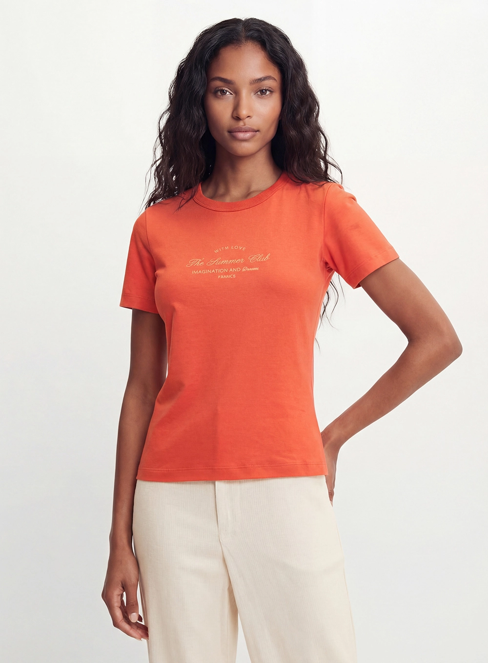 Camiseta Feminina Small Vermelho 1