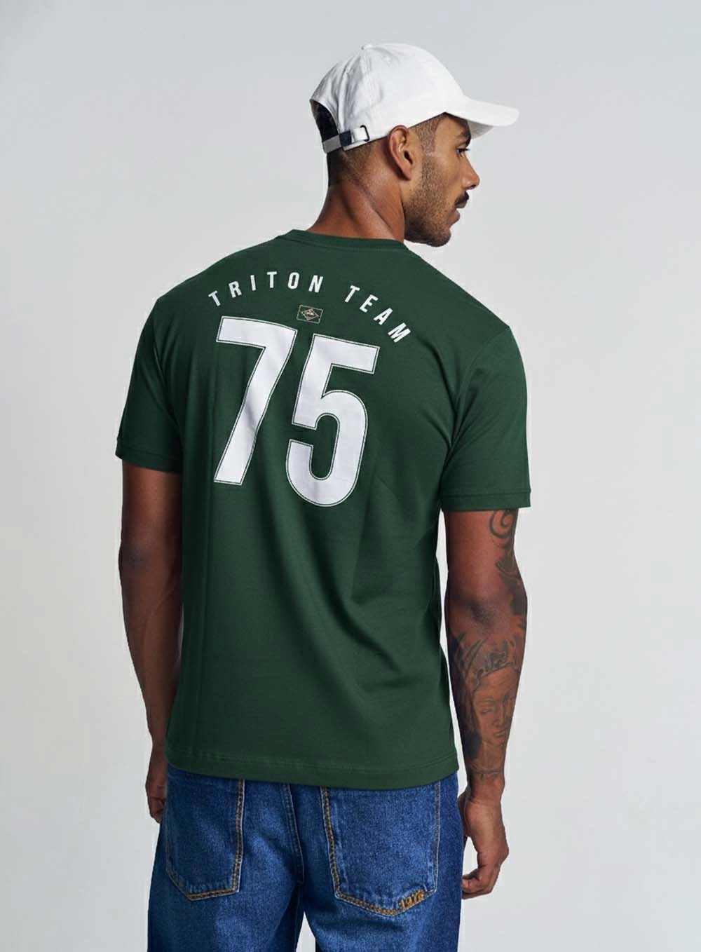 Camiseta Masculina Regular Estampada - Copa Verde Vanity 2