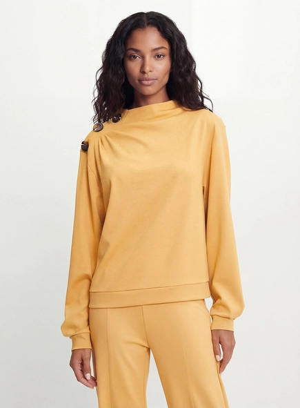 Blusão Feminino Comfort Gola Alta