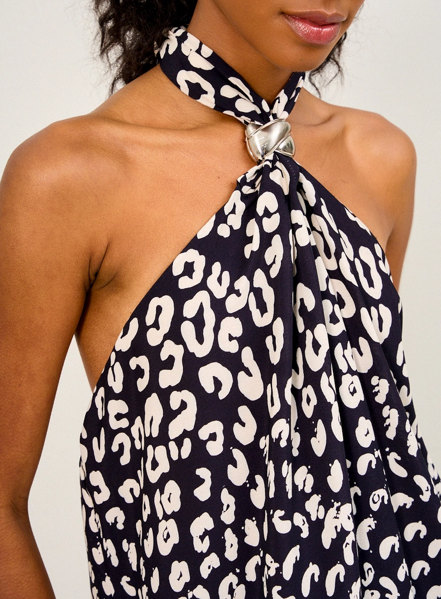 Blusa Feminina Halter Estampada Estampados 3