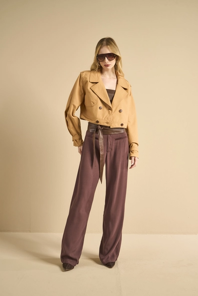 Calça Alfaiataria Reta Feminina