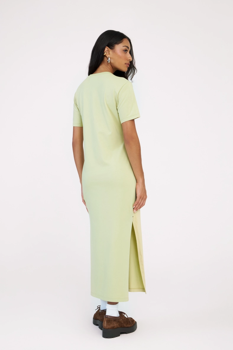 Vestido Midi T-shirt Dress Verde 2
