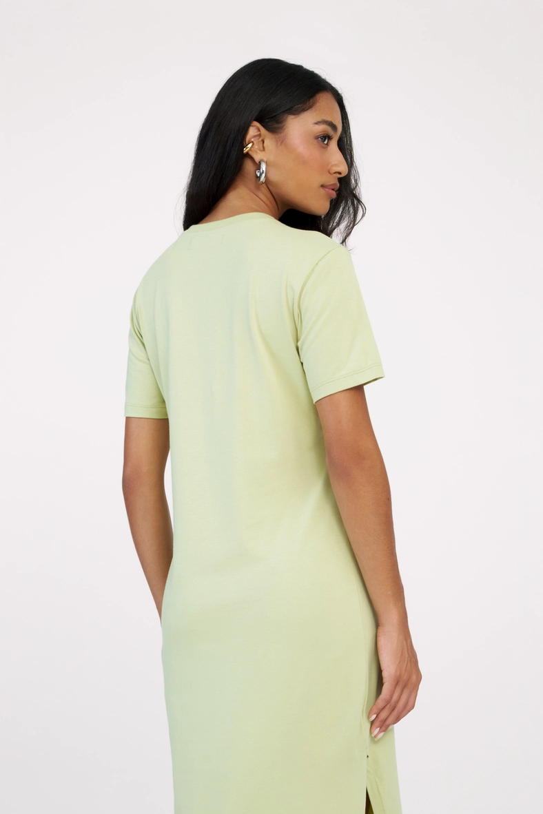 Vestido Midi T-shirt Dress Verde 4