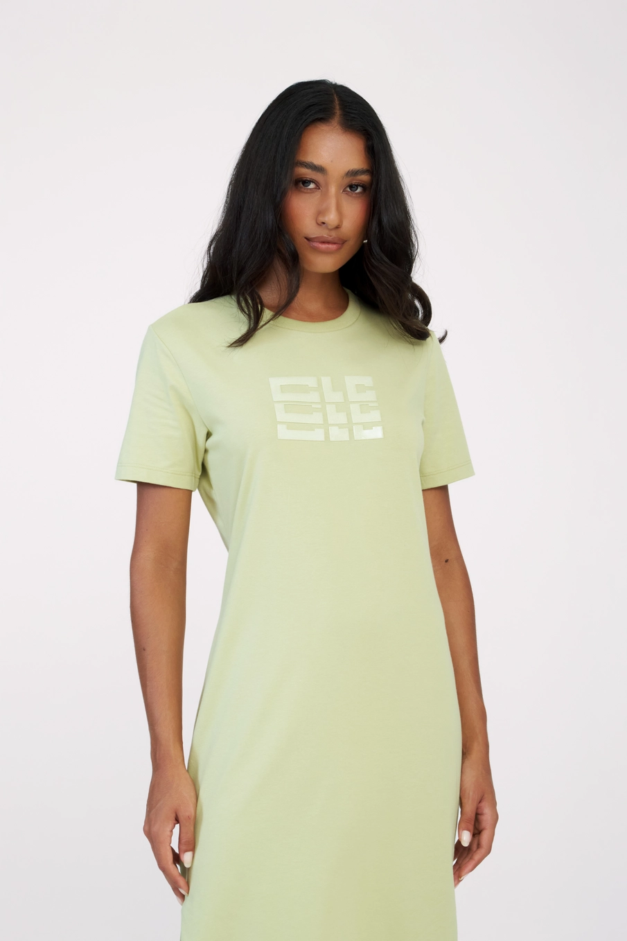 Vestido Midi T-shirt Dress Verde 3