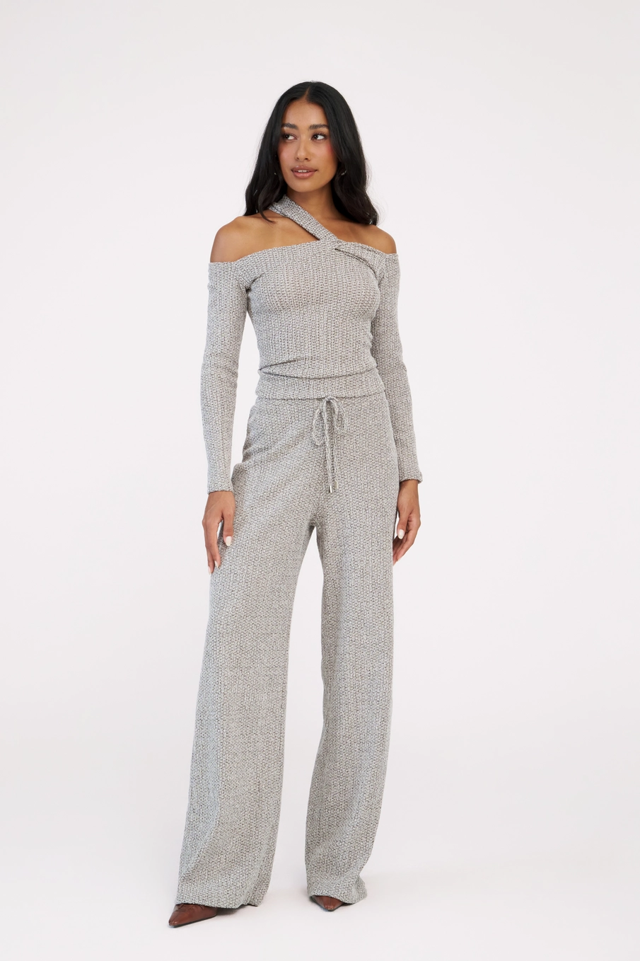 Blusa Slim Texturizada Com Torção Estampados 3