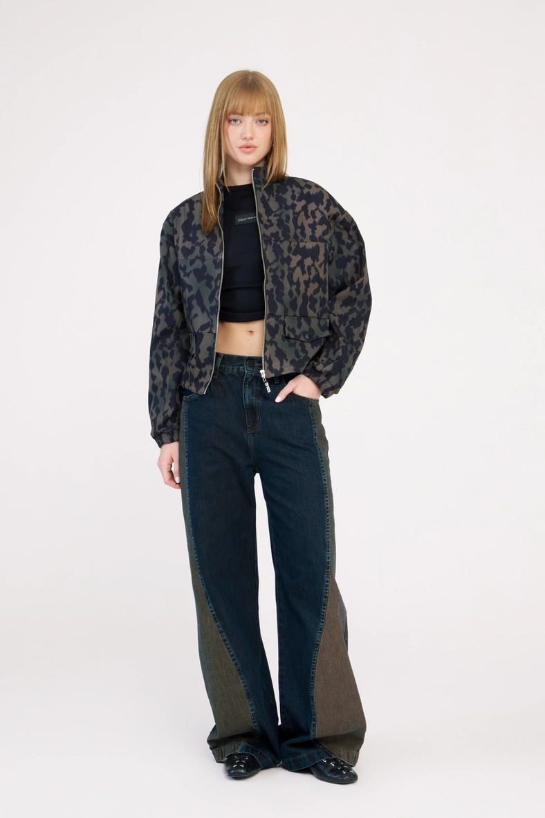 Calça Jeans Feminina Baggy Duo