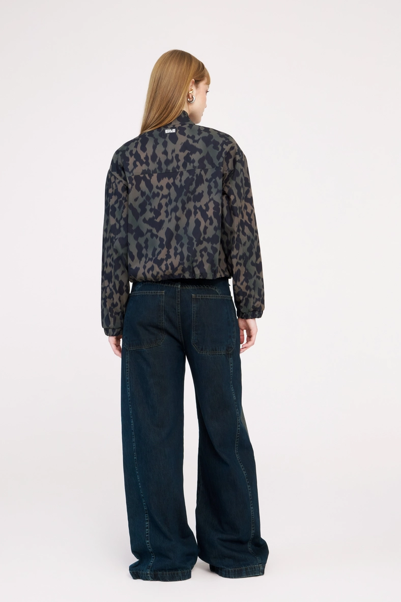 Calça Jeans Feminina Baggy Duo Azul 2
