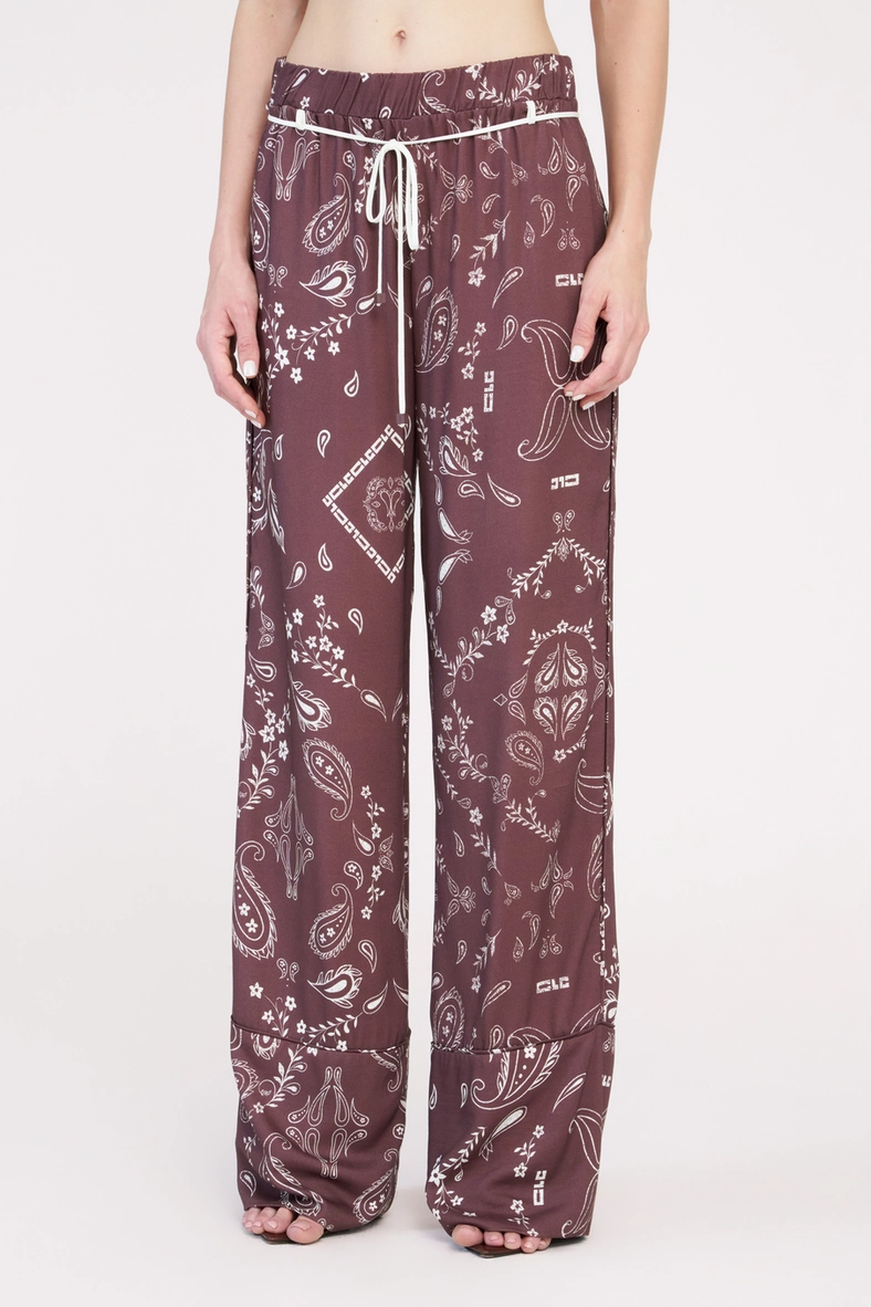 Calça Feminina Paisley Cintura Média Estampados 3