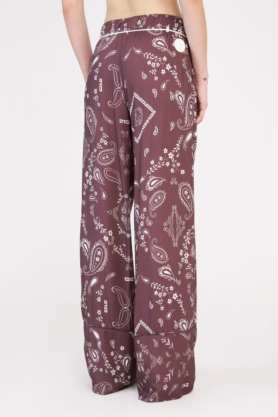 Calça Feminina Paisley Cintura Média Estampados 4
