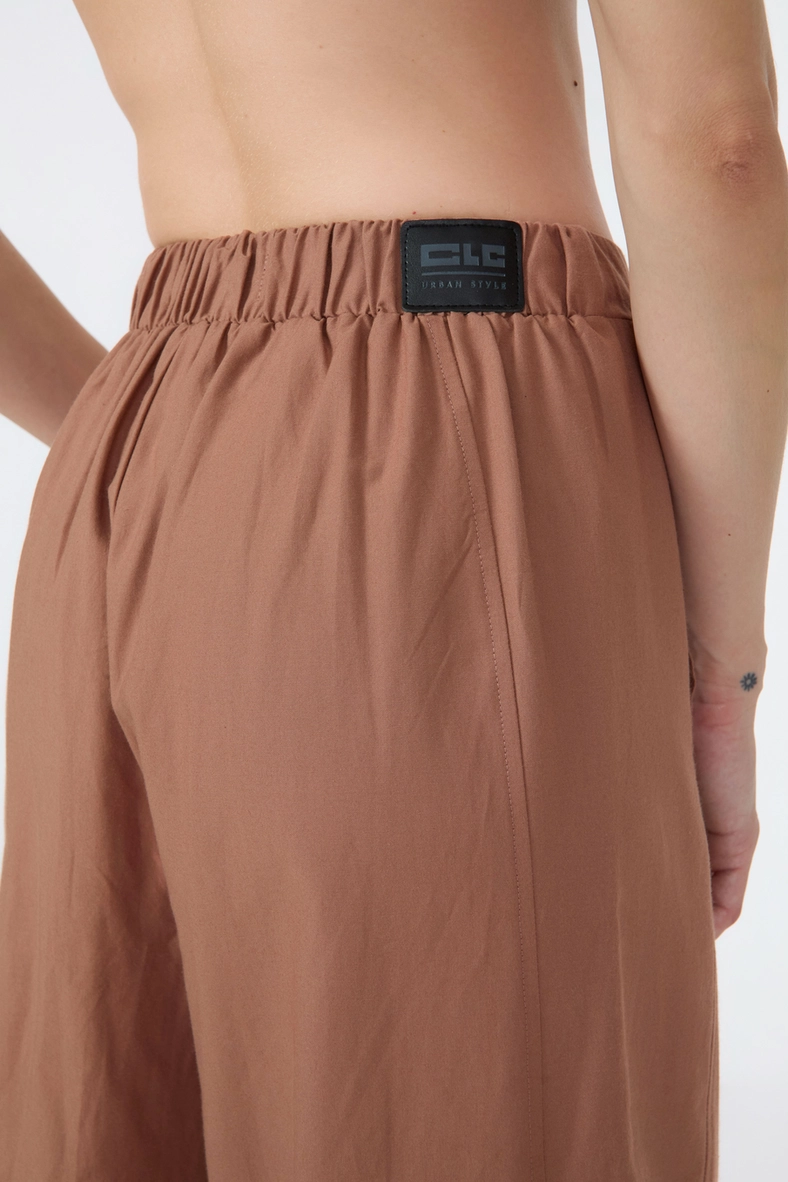 Calça Feminina Ballon Cargo Marrom 5