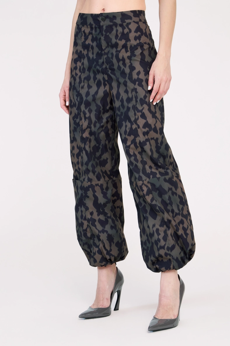 Calça Feminina Ballon Turtle Green Estampados 3