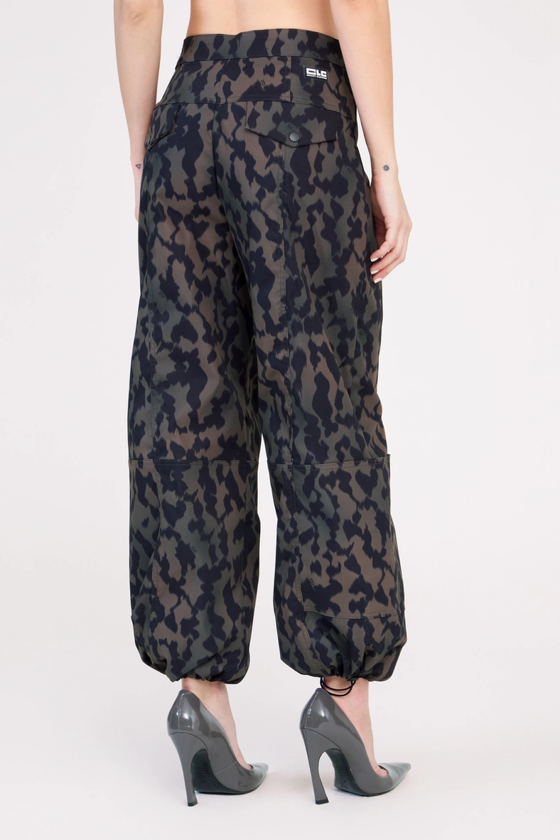 Calça Feminina Ballon Turtle Green Estampados 4