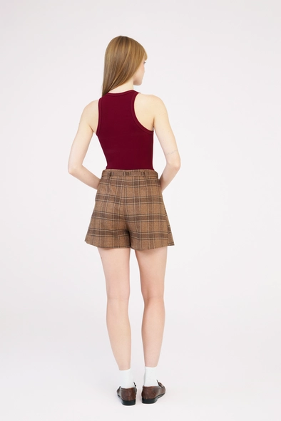 Short Saia Xadrez