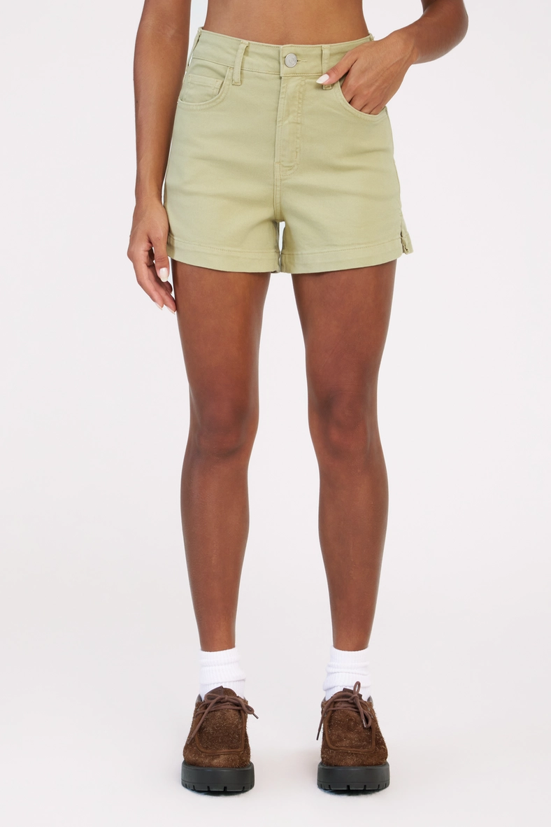 Short Sarja Slim Verde 3