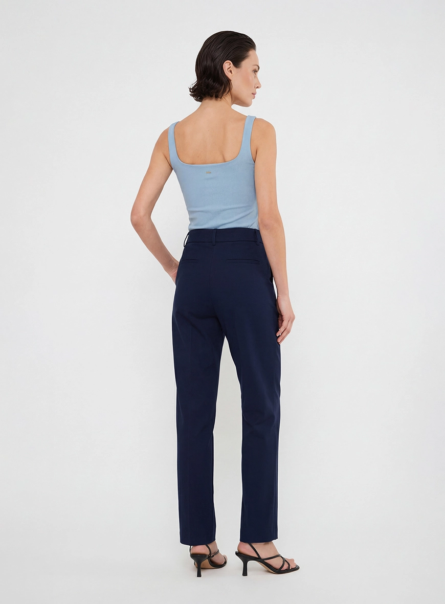 Regata Feminina Fifties Slim Azul 2