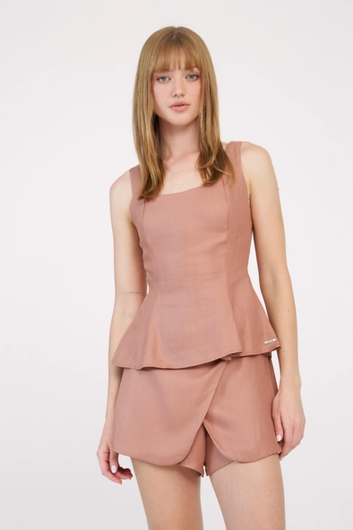 Blusa Slim Com Lastex