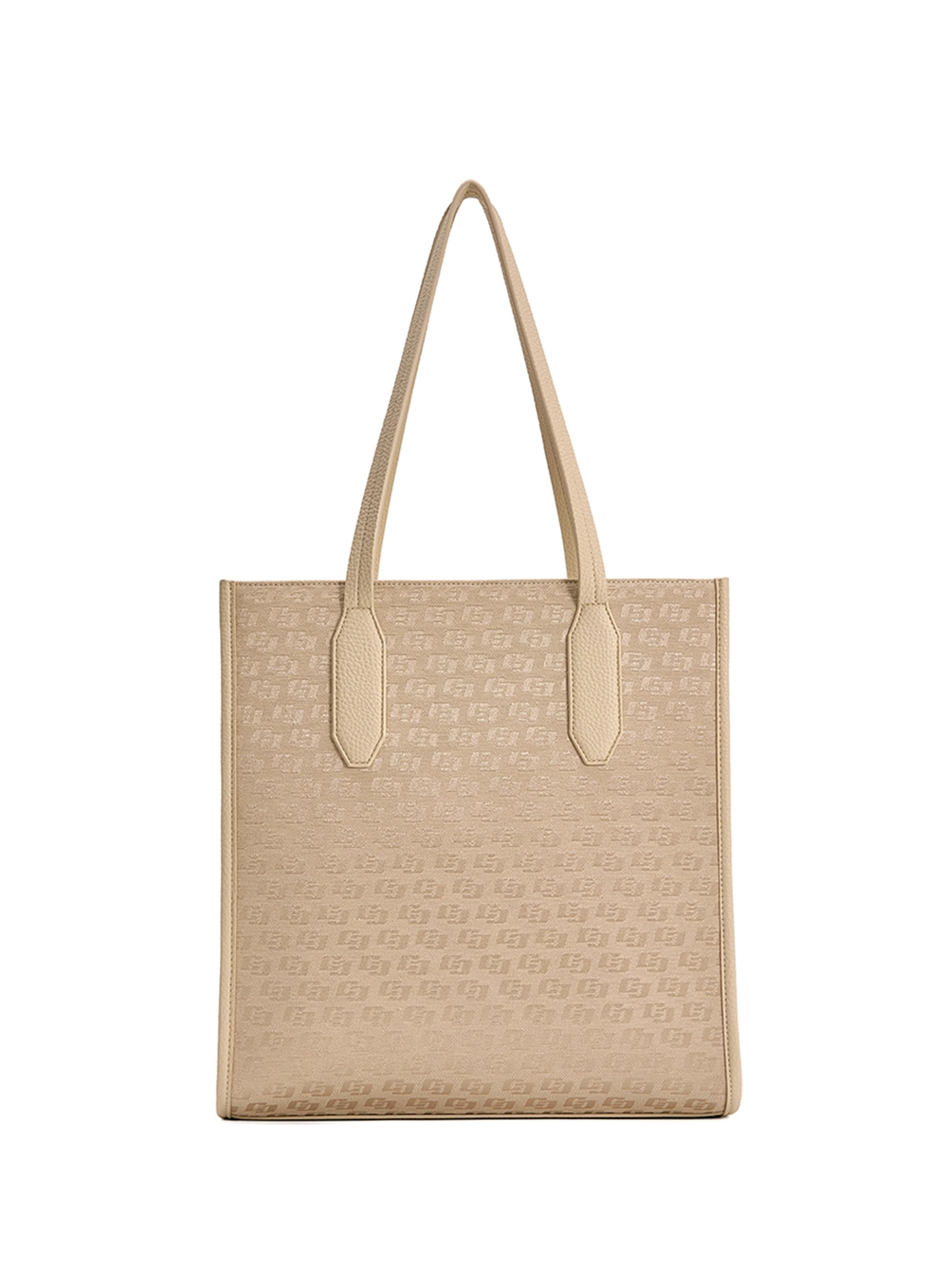 Bolsa Feminina Shop Bag Jacquard Branco