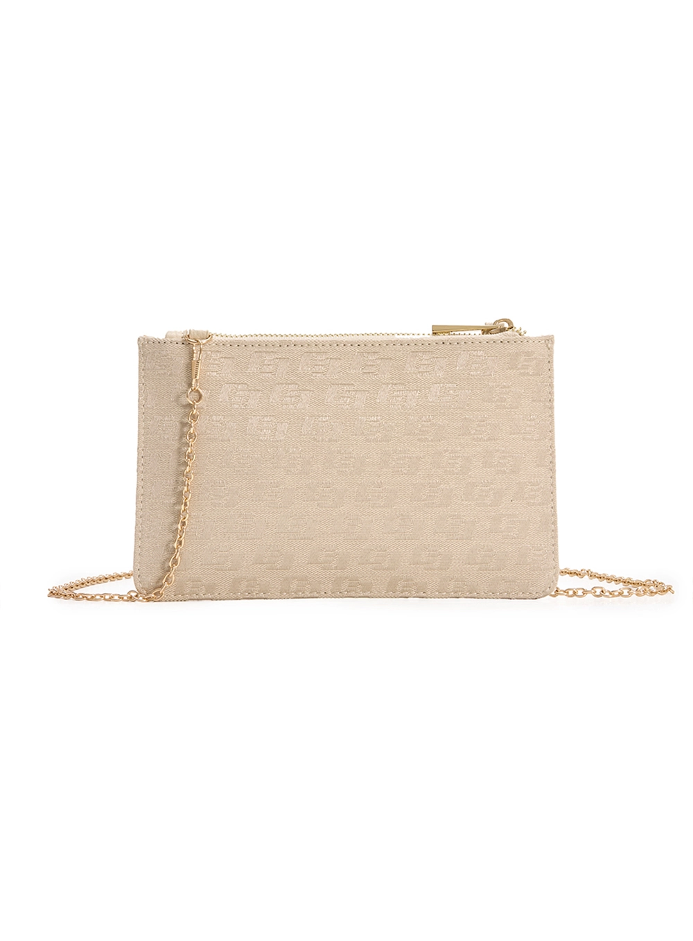 Bolsa Feminina Flat Jacquard Branco