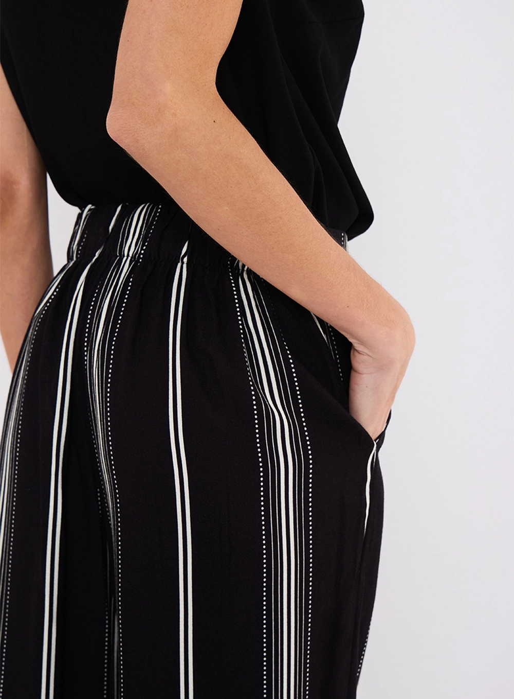 Calça Alfaiataria Feminina Reta Estampada Estampados 4