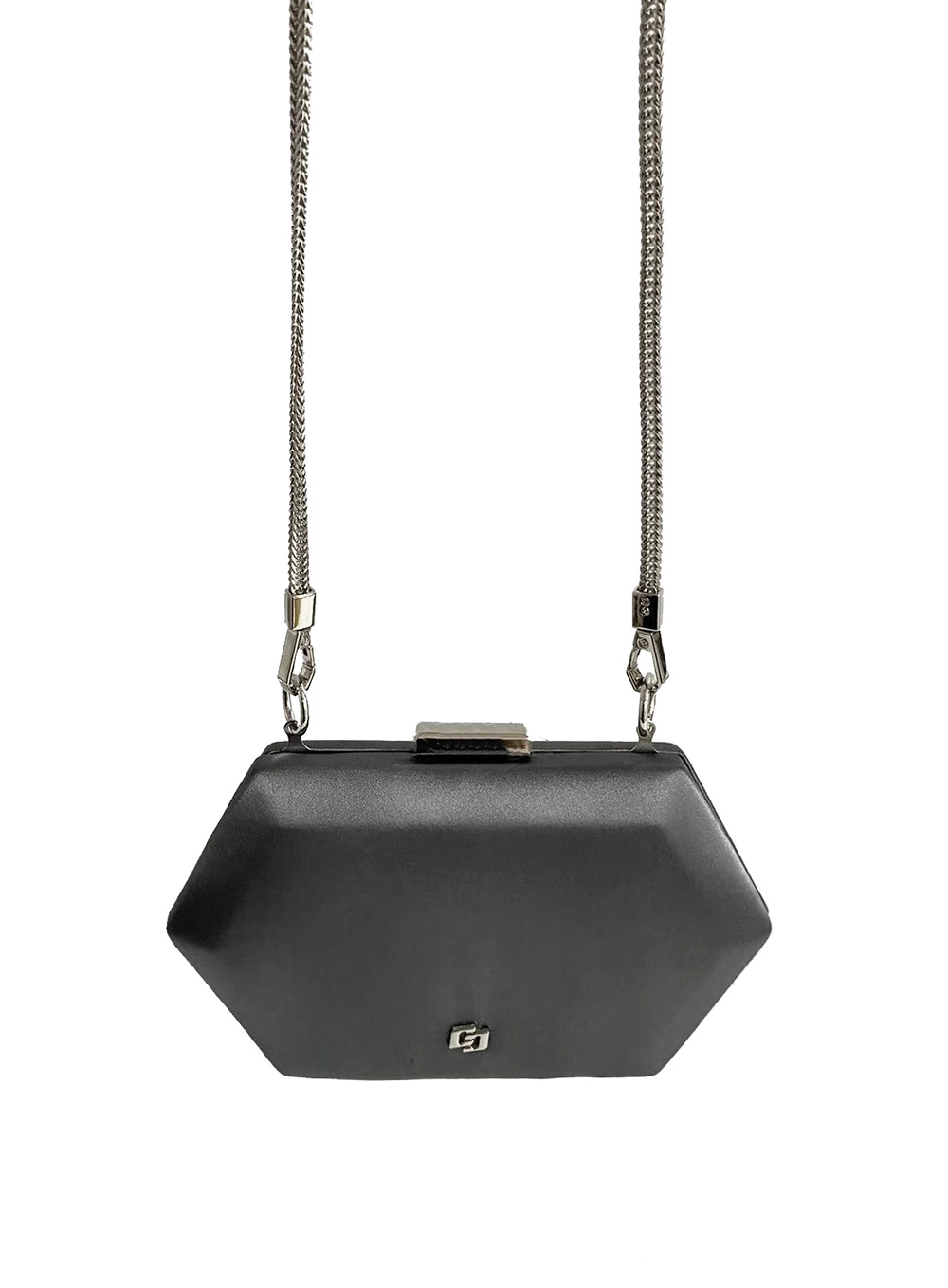Bolsa Feminina Clutch Cetim Preto