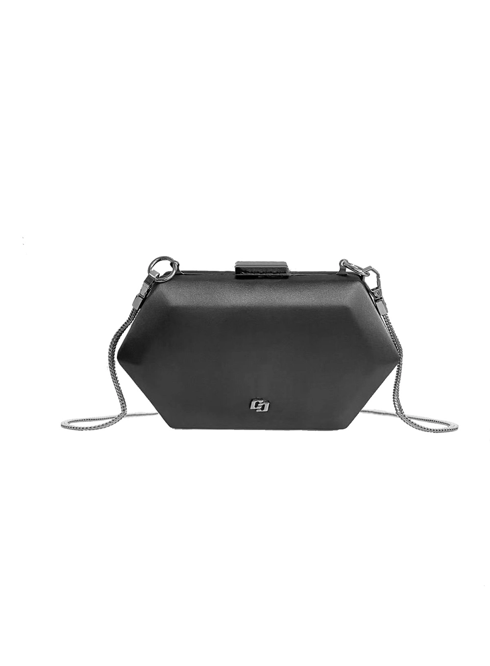 Bolsa Feminina Clutch Cetim Preto