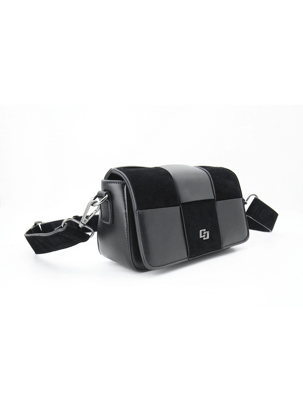 Bolsa Feminina Patch Preto