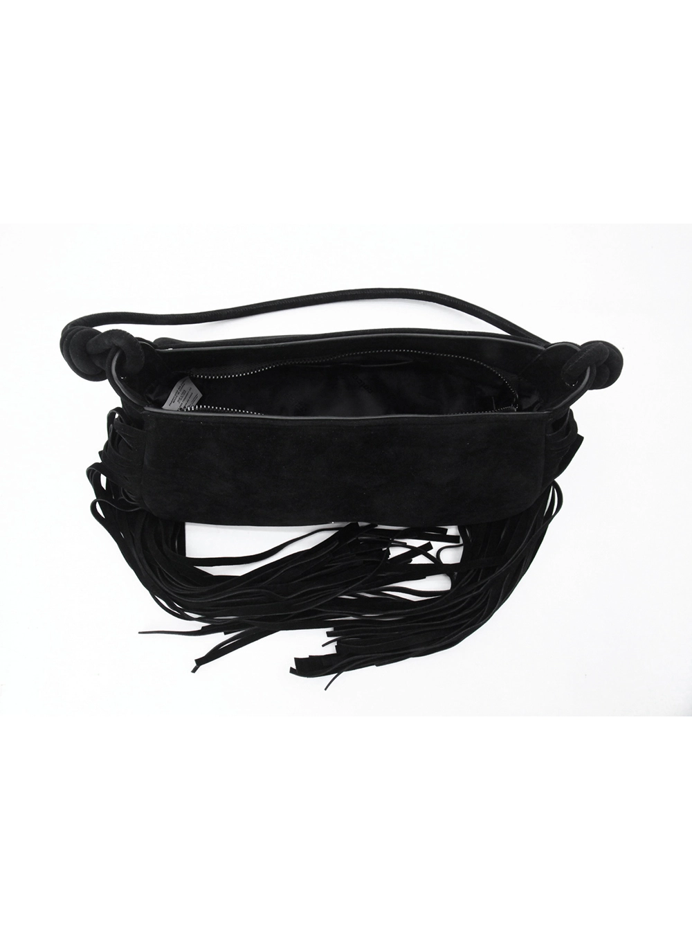 Bolsa Feminina Shoulder Franja Preto