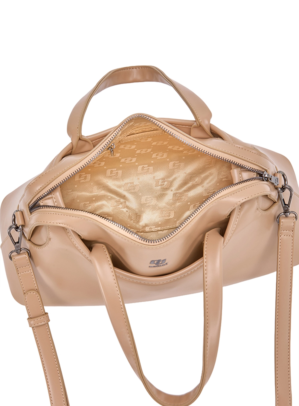Bolsa Feminina Tote Box Cinza