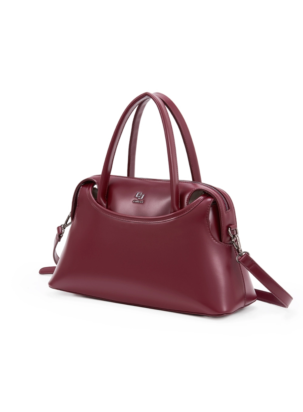 Bolsa Feminina Tote Box Bordô