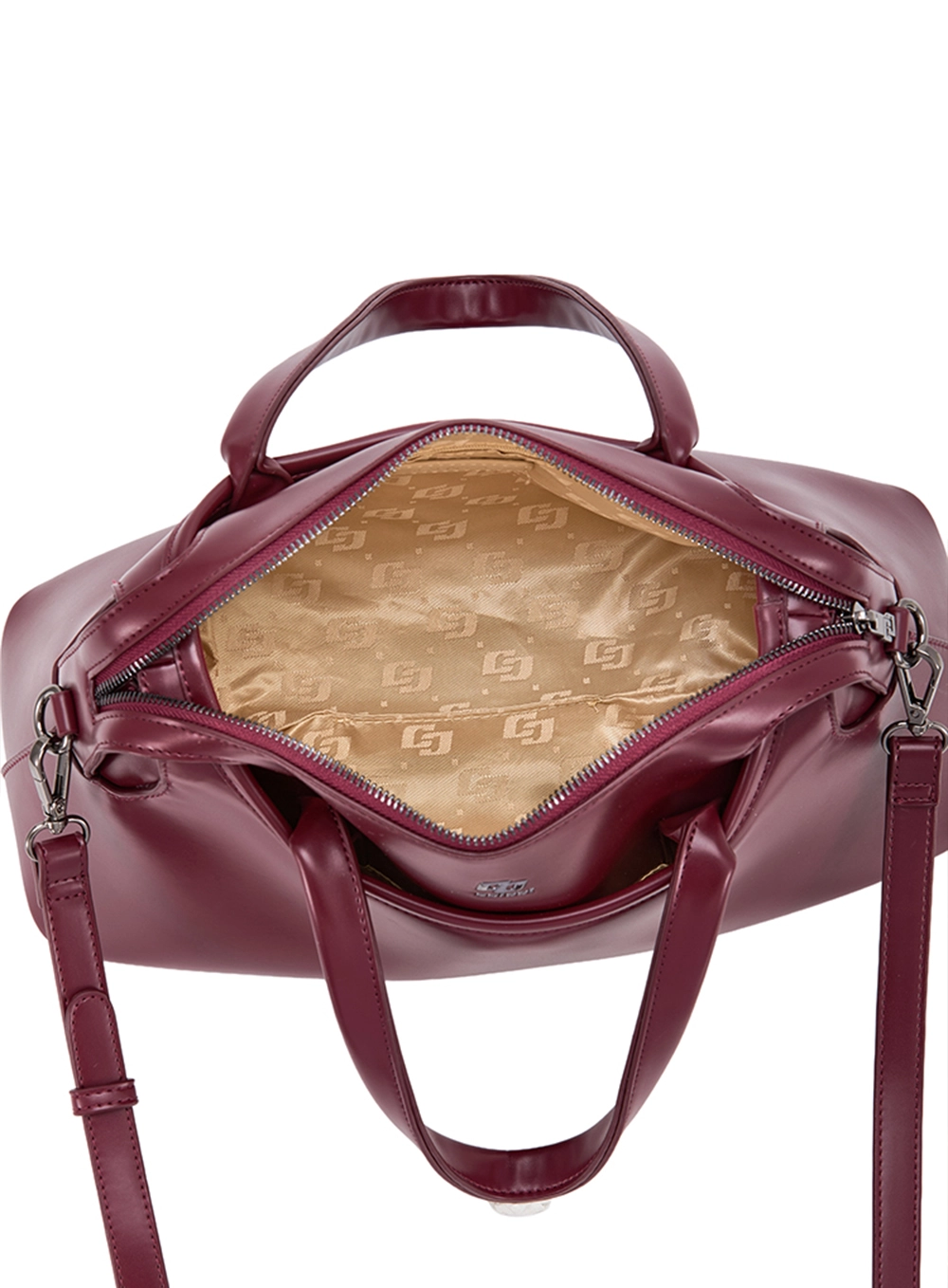 Bolsa Feminina Tote Box Bordô