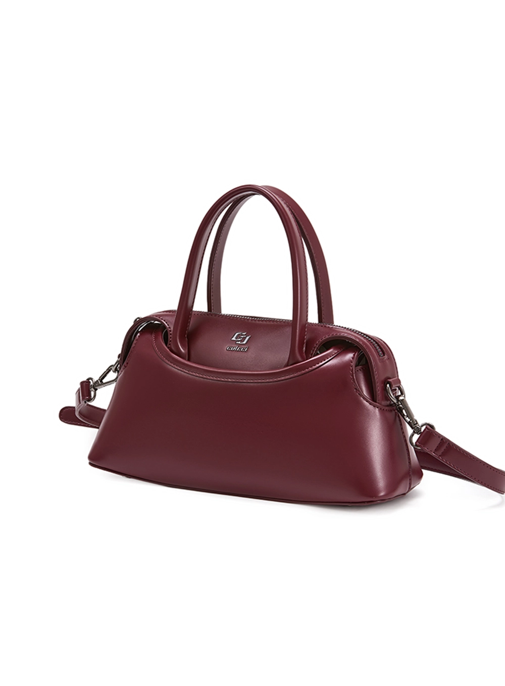 Bolsa Feminina Mini Bowling Box Bordô