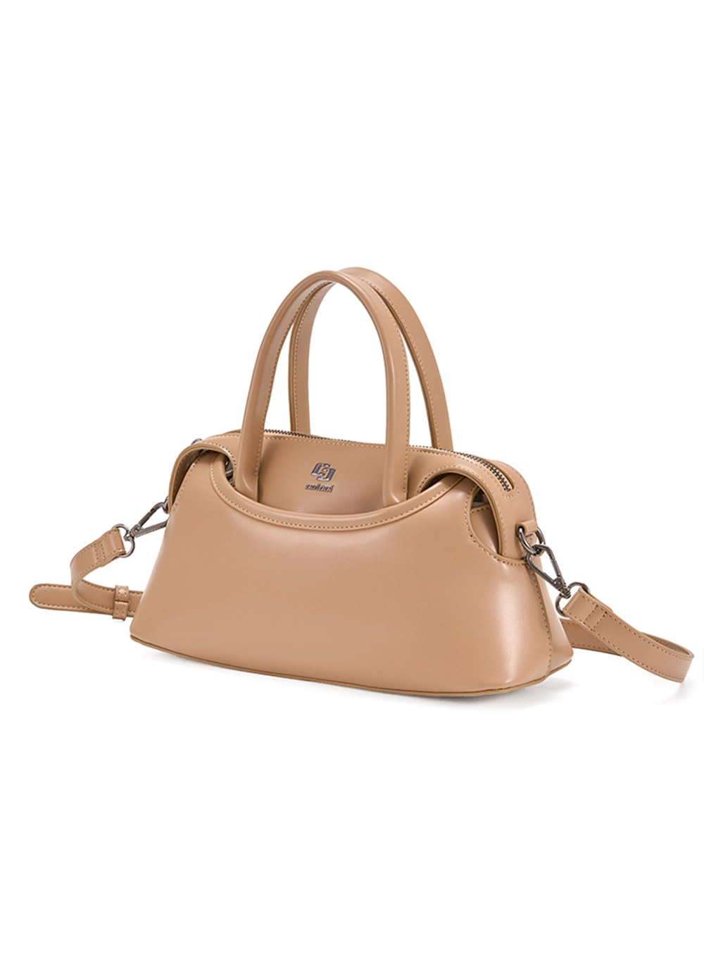 Bolsa Feminina Mini Bowling Box Cinza