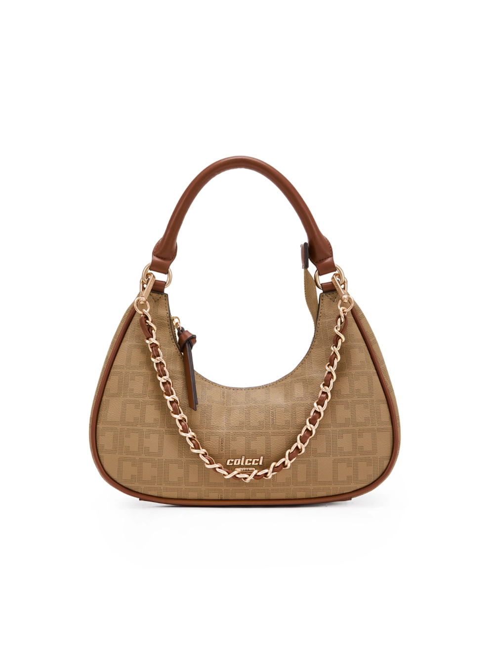 Bolsa Feminina Shoulder Mono Caramelo