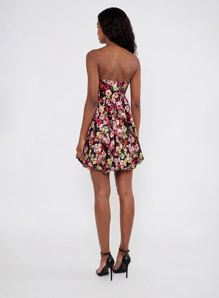 Vestido Curto Balonê Estampados Estampados 2