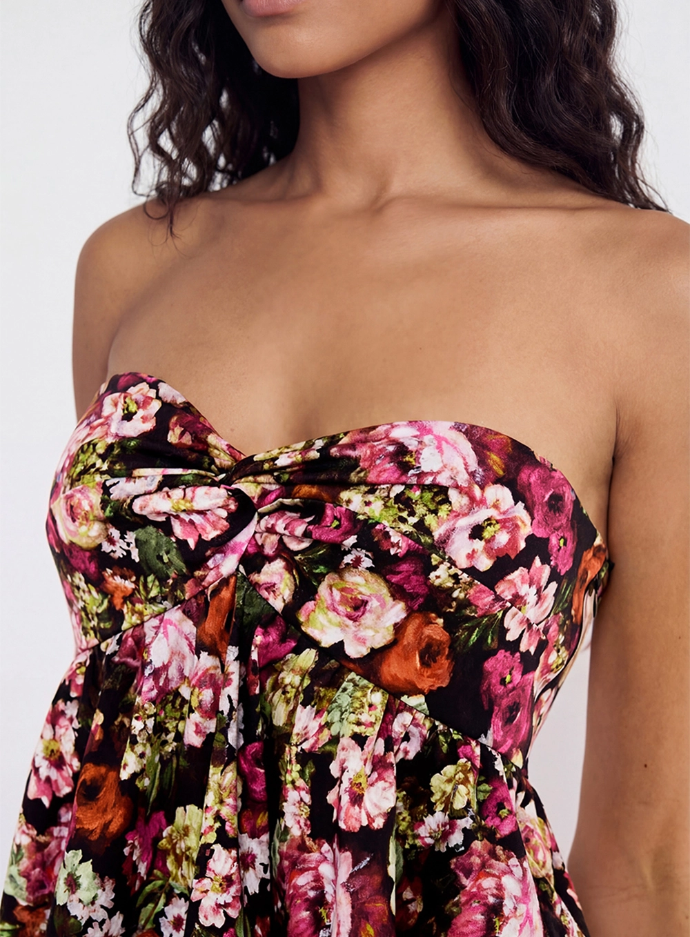 Vestido Curto Balonê Estampados Estampados 4