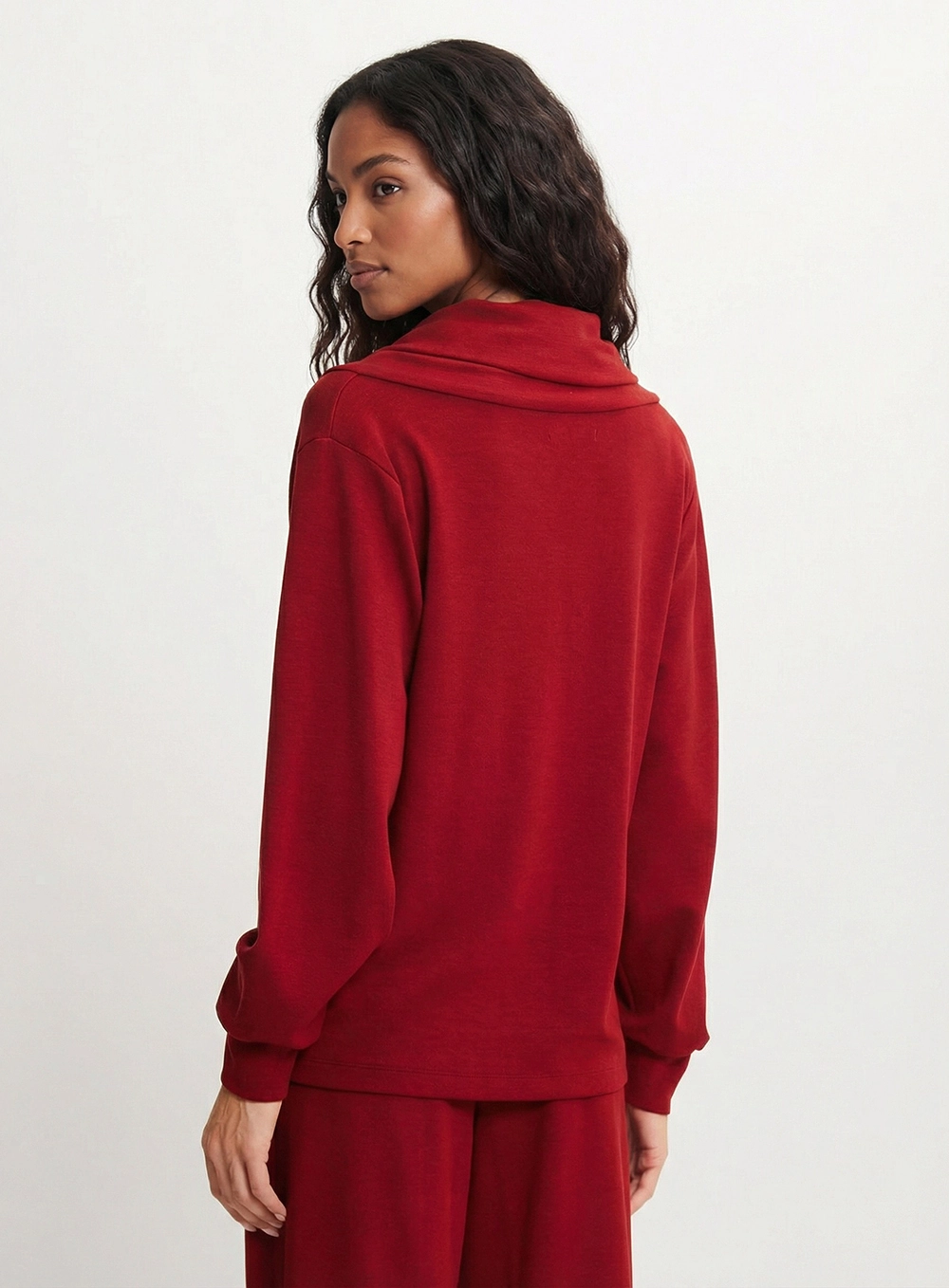 Blusão Feminino Comfort Fluido Vermelho 2