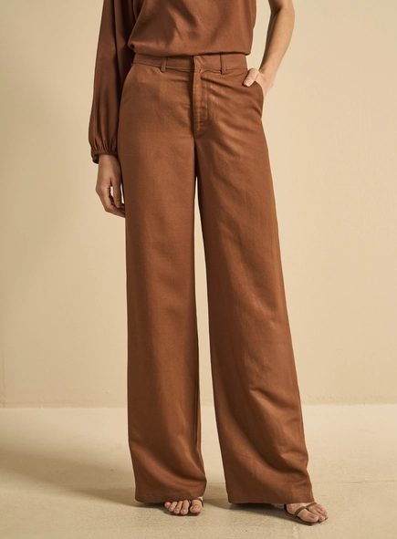 Calça Alfaiataria Feminina Ampla