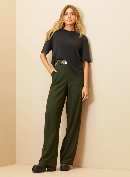 Calça Feminina Cintura Alta - Comfort