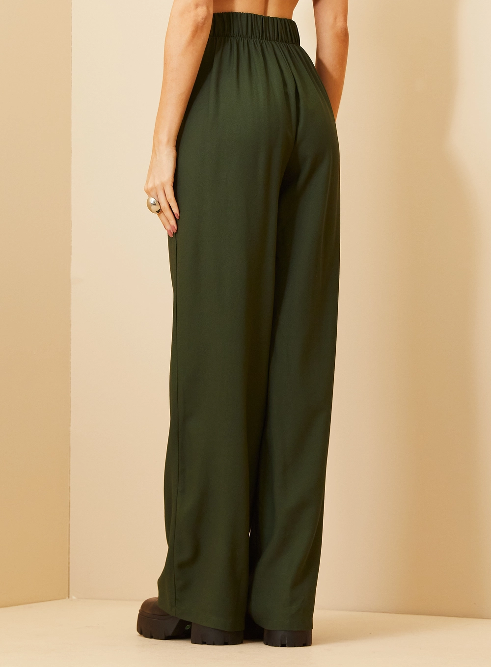 Calça Feminina Cintura Alta - Comfort Verde 4